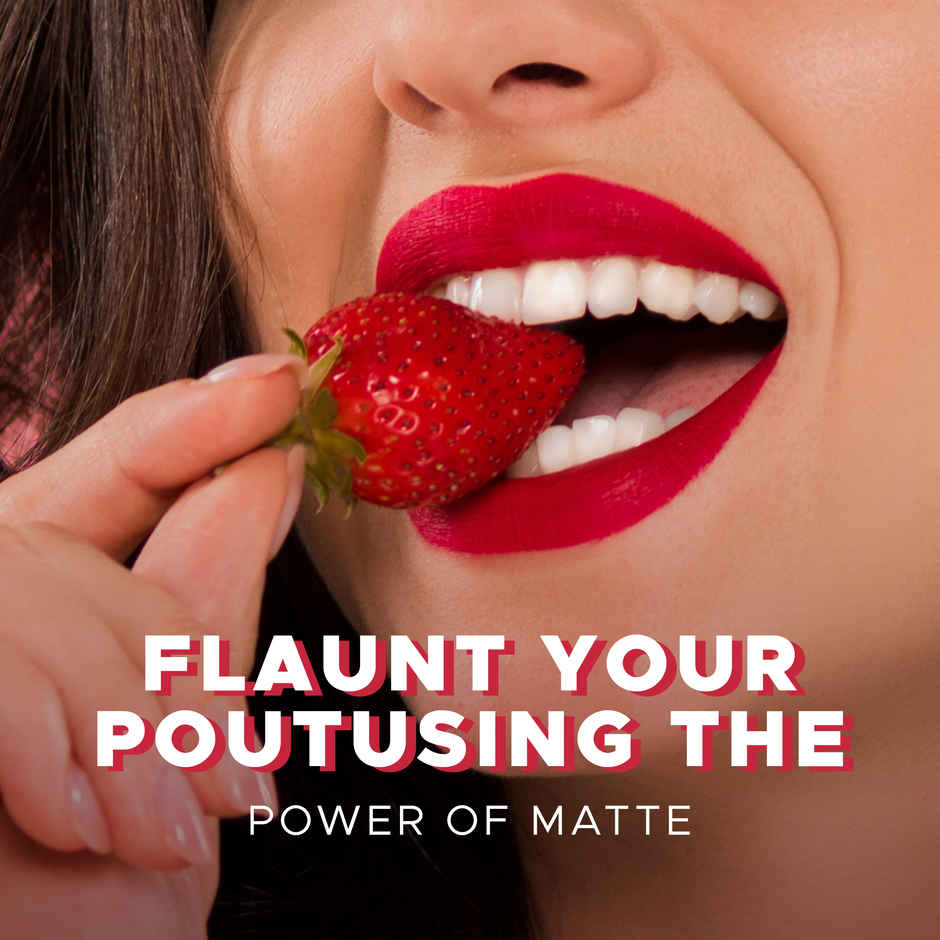 Hilary Rhoda Power Of Matte Liquid Lipstick | Pink Punch | Shade 06
