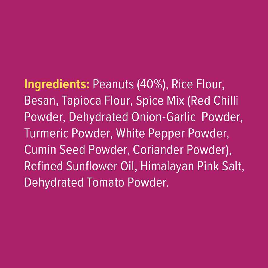 Protein Chef Baked Coated Peanuts | No Palm Oil Masala Roasted 20g Protein Healthy Snacks