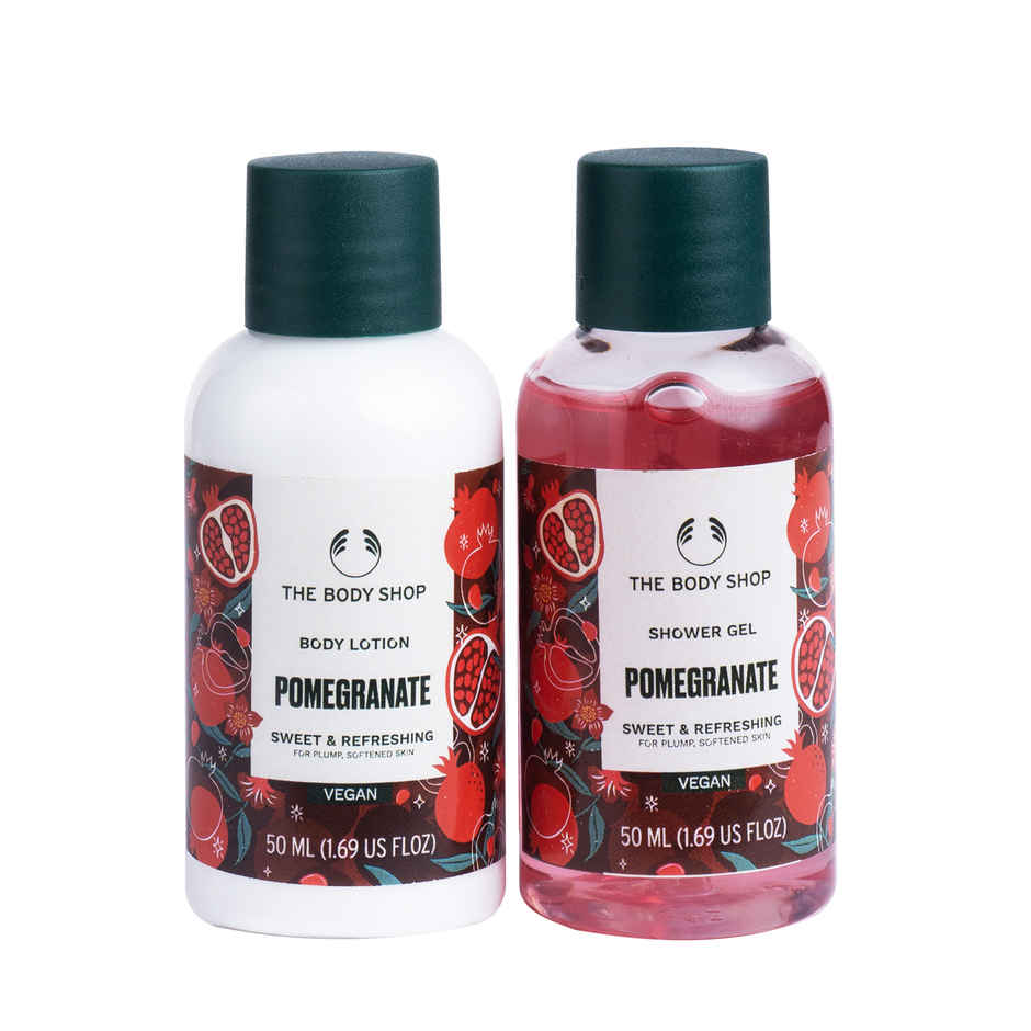 The Body Shop Pomegranate Shower Gel & Body Lotion Gift Set