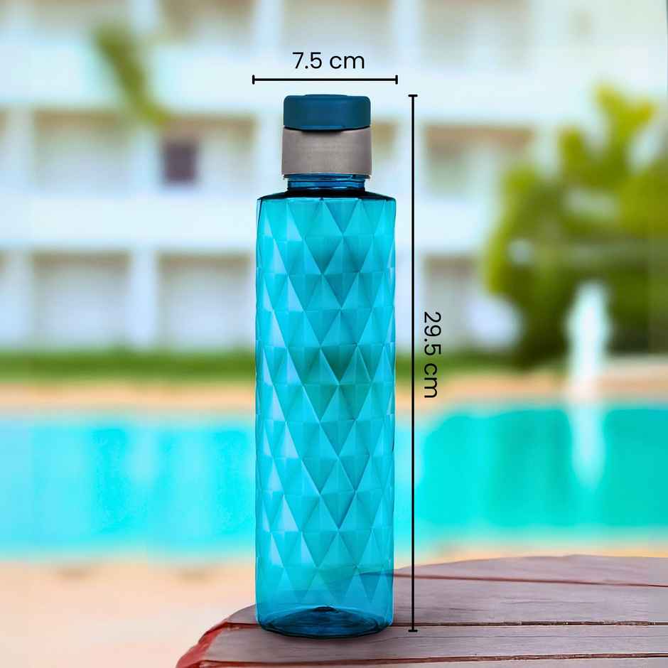 Flair Forever Pet Bottle With Fliptop Cap | Blue | 1 L