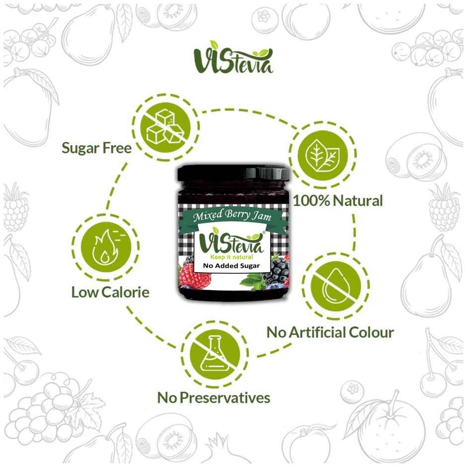 Vistevia Sugar Free Mixed Berry Jam
