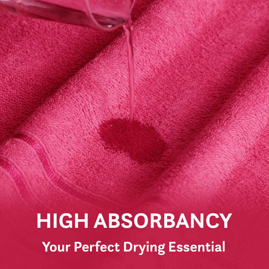 Mytrident Comfort Living Cotton Bath Towel | 28 in x 55 in | Candy Glow