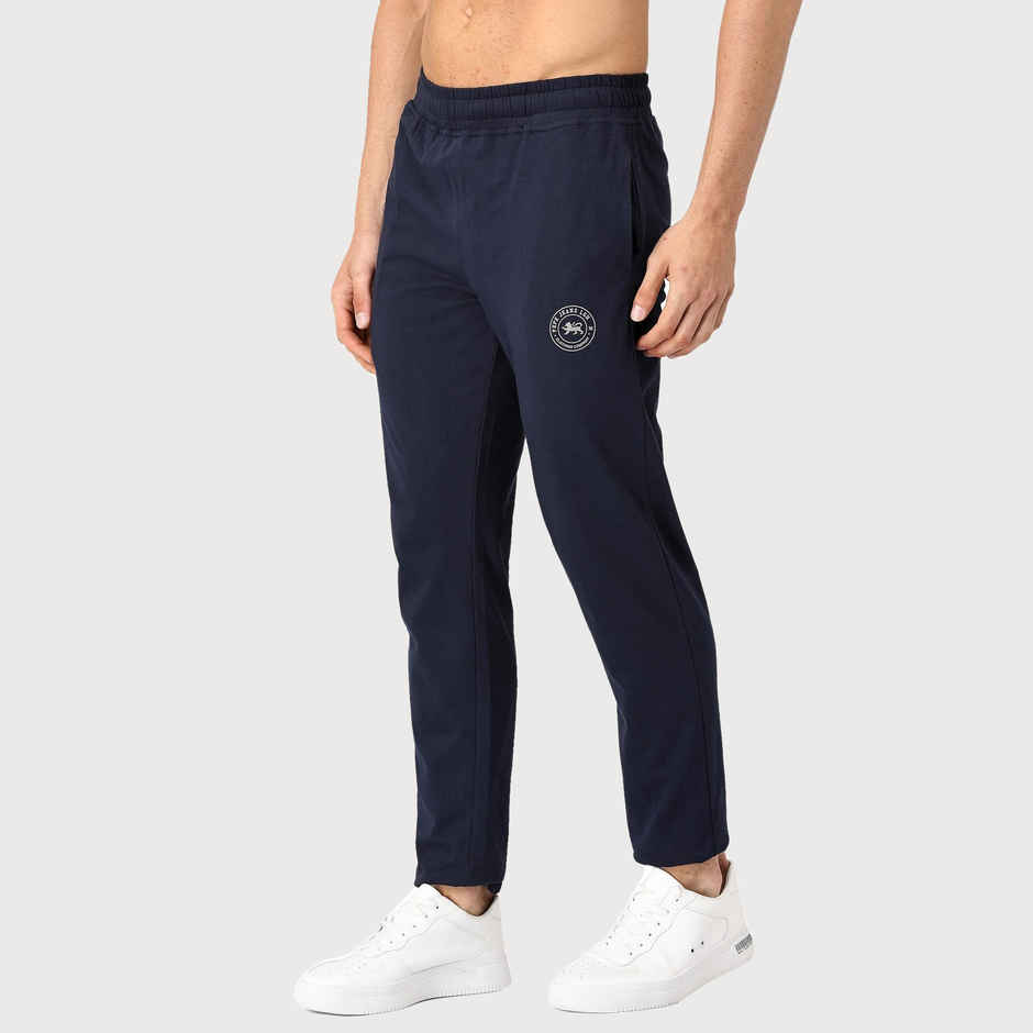 Pepe Jeans Mens Navy Regular Track pant - Pack of 1 (S) Comfort Fit, Soft Fabric, Breathable,