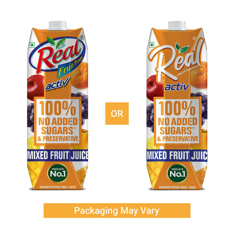 Dabur Real Activ Mixed Fruit Juice | Fruity & Refreshing