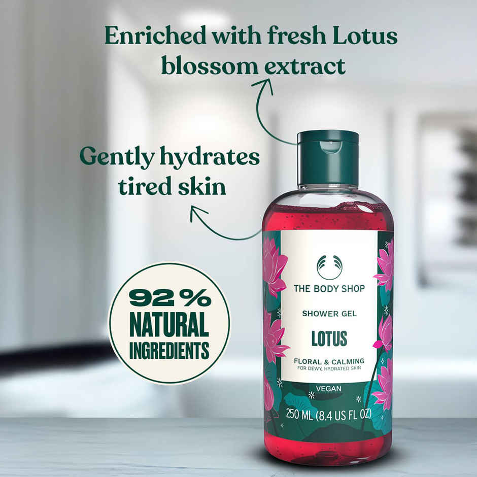 The Body Shop Lotus Shower Gel