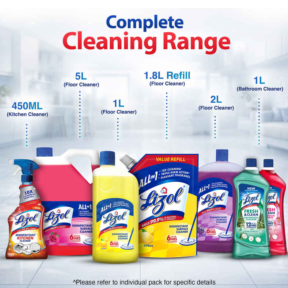 Lizol Citrus Floor Cleaner Liquid
