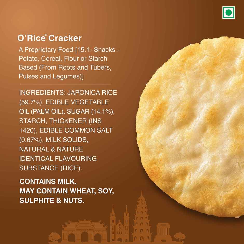 Orion O'rice Cracker - Baked Korean Snack