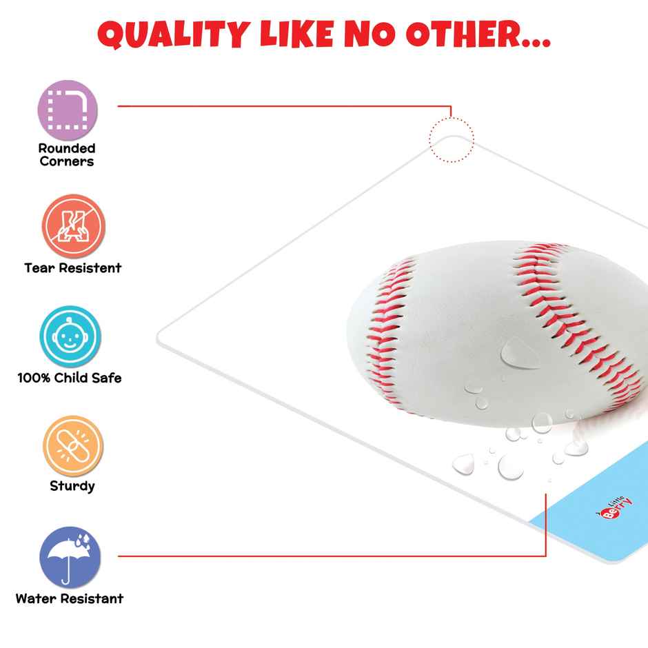 Little Berry Opposite Flash Cards For Kids (32 Cards) | Fun Learning Toy For 2-6 Years - Lb8