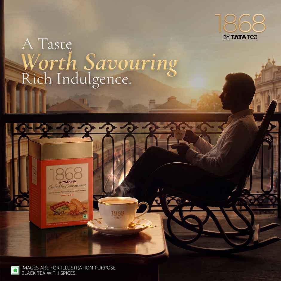 1868 by Tata Tea Masala Chai, Black Tea