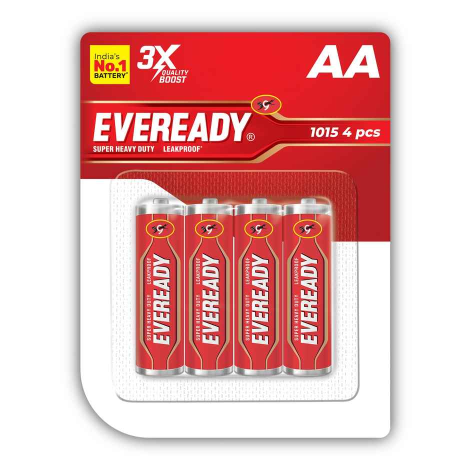 Eveready Carbon Zinc AA Battery Combo