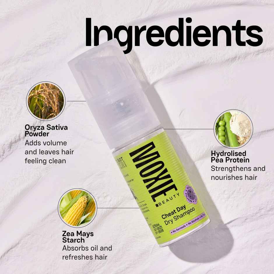 Moxie Beauty Cheat Day Dry Shampoo