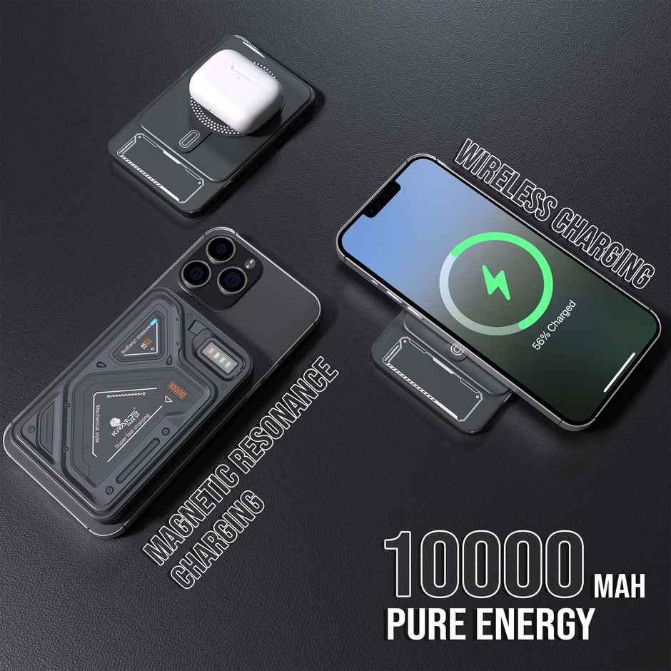 Kratos PB03 Stylish Magsafe Powerbank | 22.5w Wired & 15w Wireless Charging | 10000 mAh