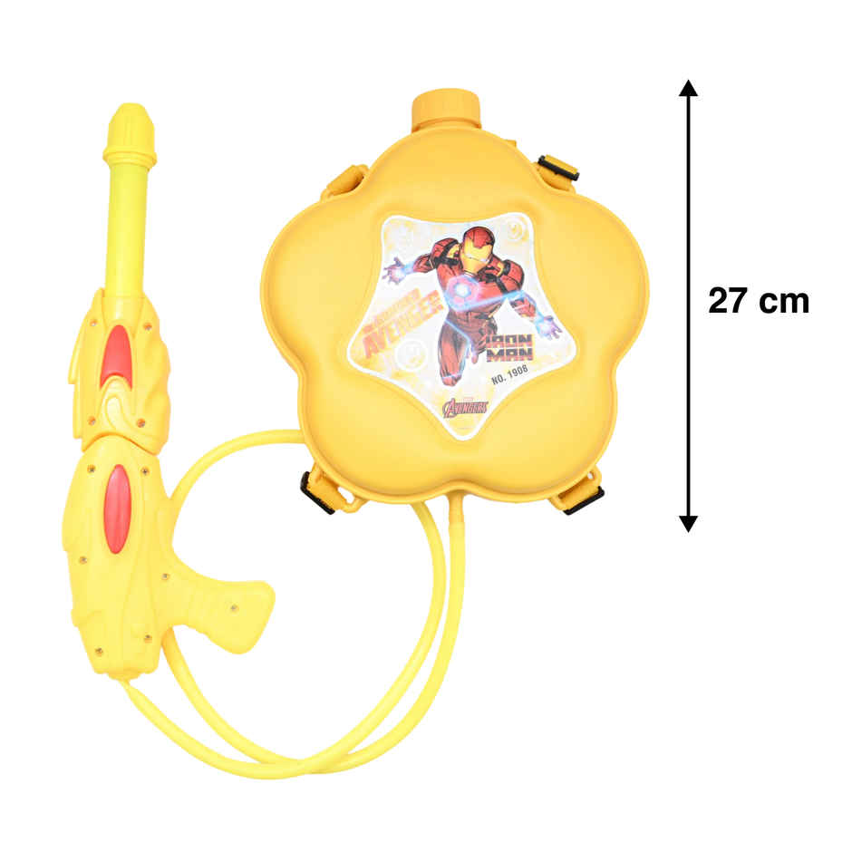 Iron Man Star Holi Water Tank Pichkari | Star Toys