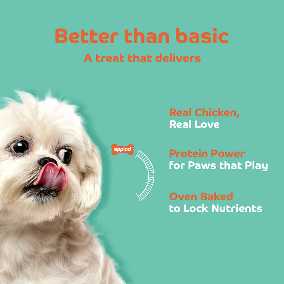 Applod Carrot & Chicken Chew Sticks Dog Treat | For Puppy & Adult | Suitable for all breeds