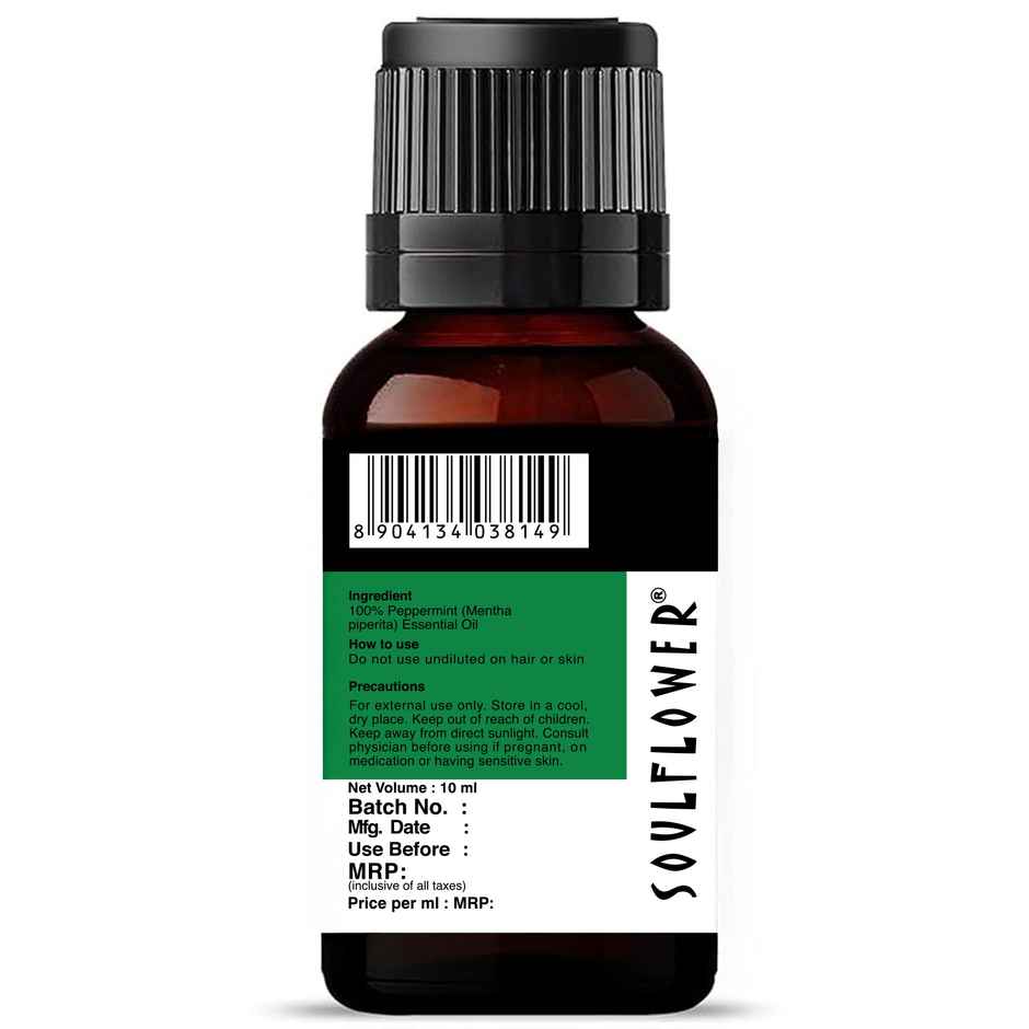 Soulflower Peppermint Essential Oil
