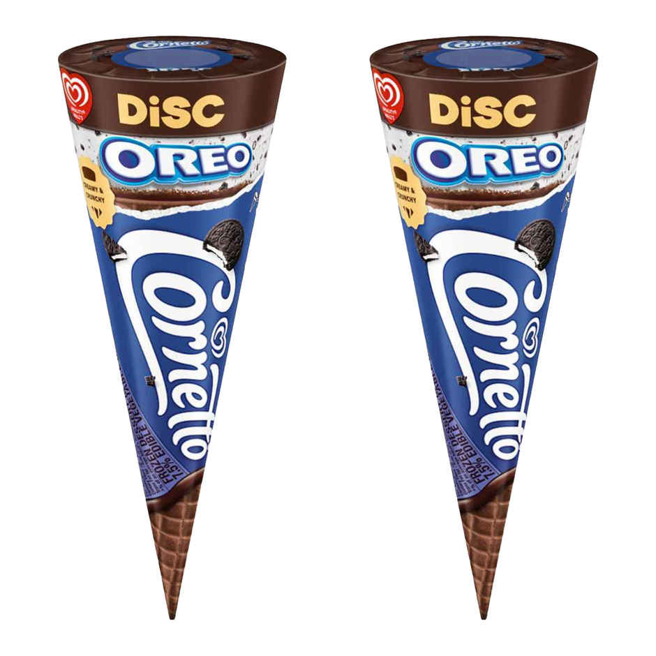Kwality Wall's Cornetto Oreo Cone | Crunchy & Chocolatey Combo