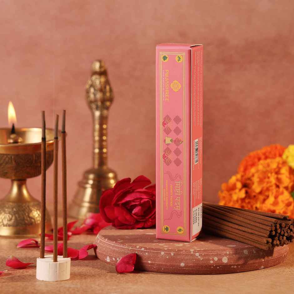Pujashree Bambooless Agarbatti Mishti Padma | 4 Inches