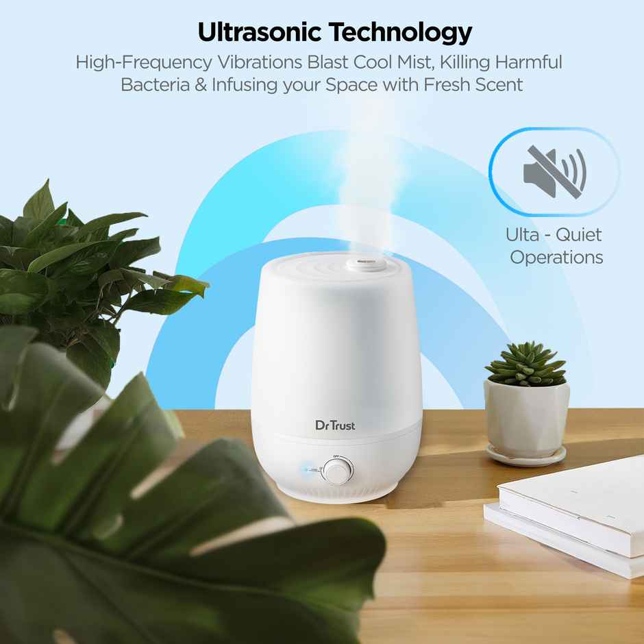 Dr. Trust 907 Cool Mist Humidifier and Ultrasonic Portable Room Home Office Humidifier