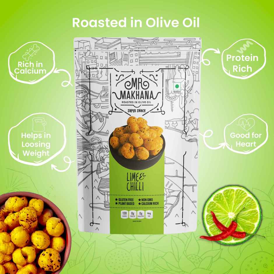 Mr Makhana Lime Chilli