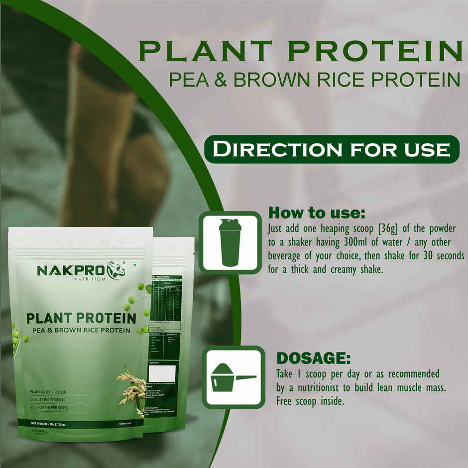 Nakpro Plant Protein Powder | Chocolate