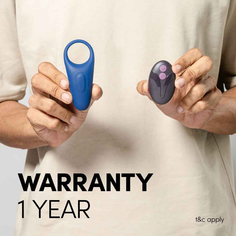 Bold Care Ultra Pleasure Ring Massager For Men & Women | 10 Vibrating Modes | Rechargeable