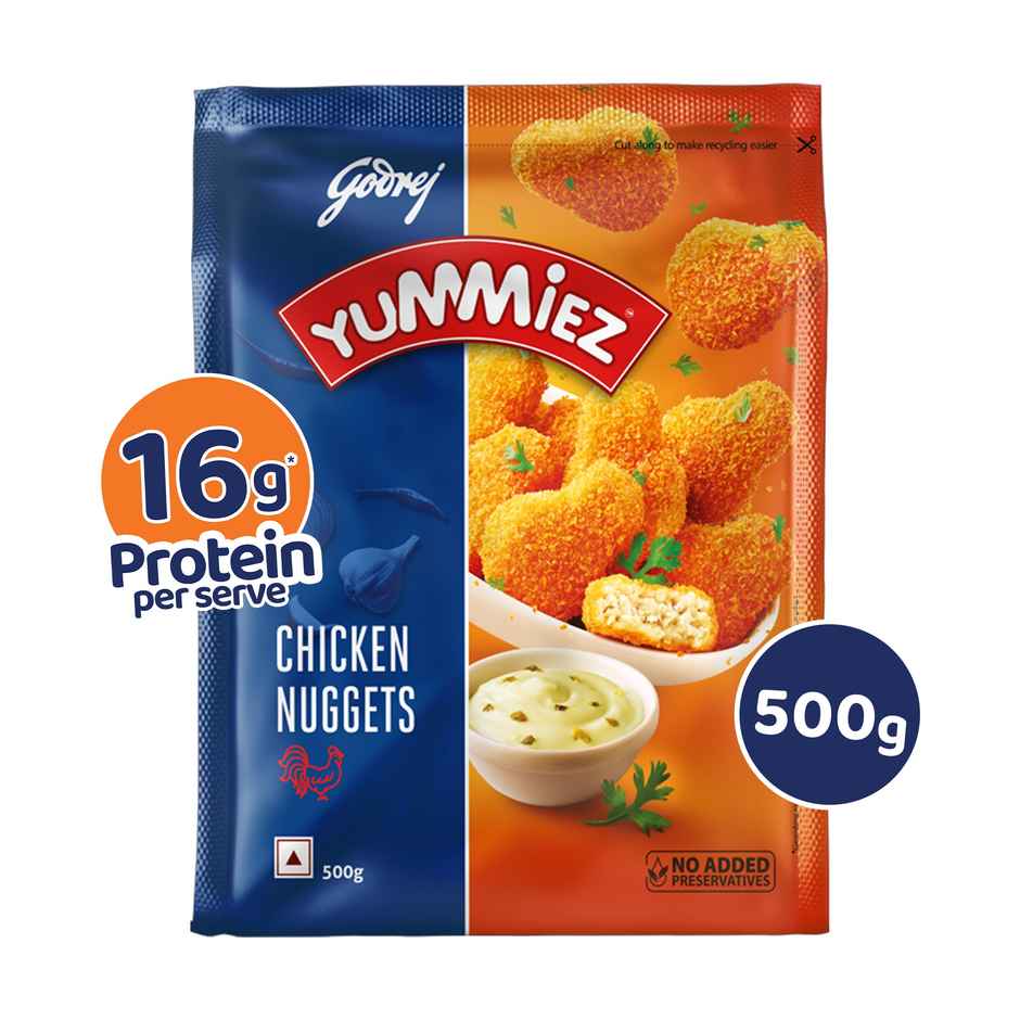Hellmann'S Smoky Tandoori Mayo (85g) & Godrej Yummiez Chicken Nuggets (500g) Combo