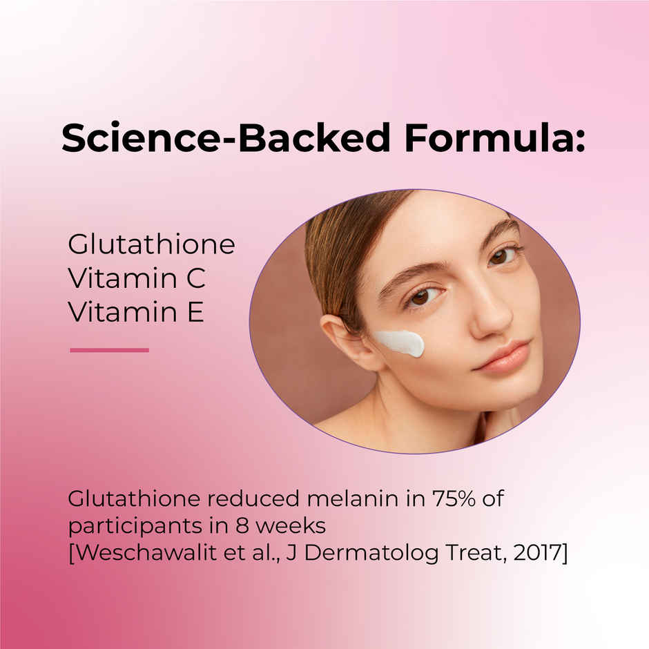OYB Glow - Skin Brightening With Glutathione, Vitamin C & E