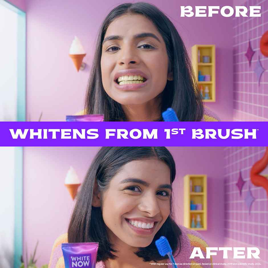 Closeup White Now - Purple Color Corrector Toothpaste