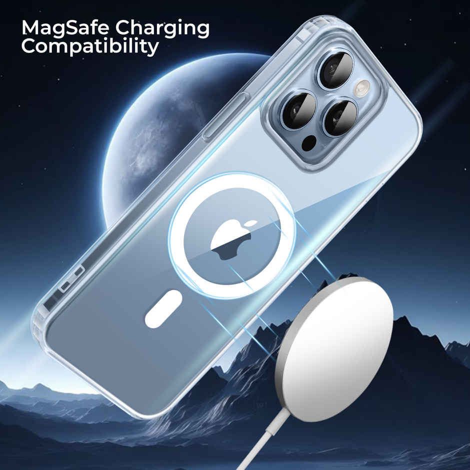 Artistque Case for Iphone 13 Pro Back Cover - Transparent Clear Magsafe