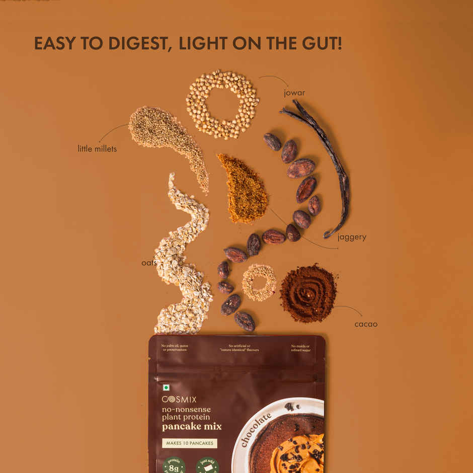Cosmix No-Nonsense Protein Pancake mix | Chocolate