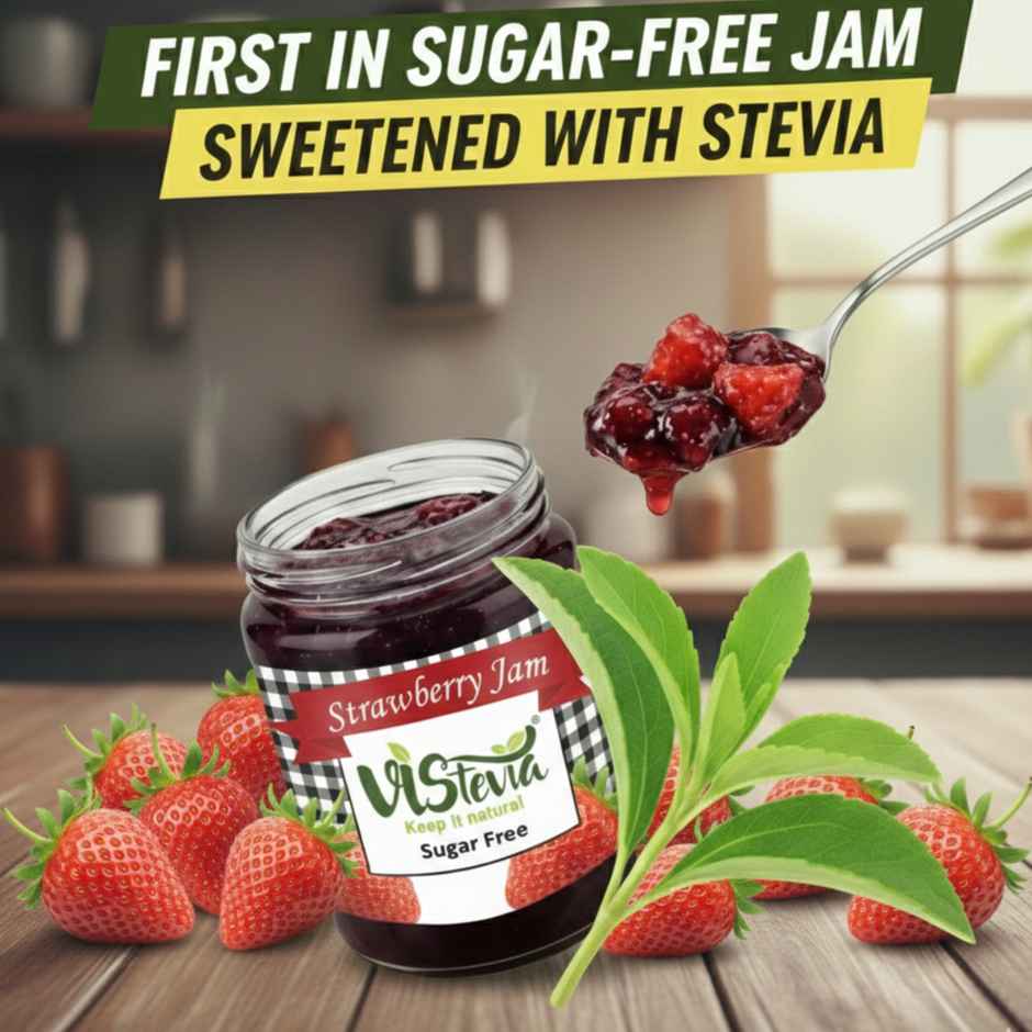 Vistevia Sugar Free Strawberry Jam