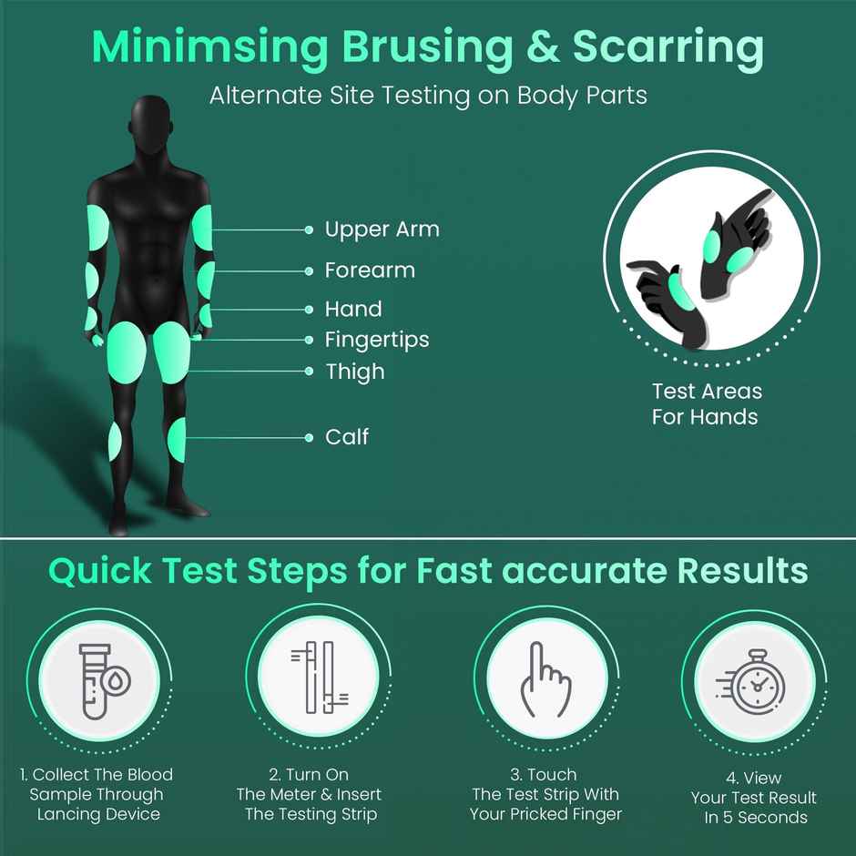 Dr Trust 9003 Glucometer Strip
