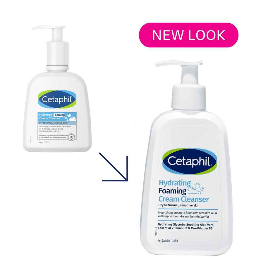 Cetaphil Hydrating Foaming Cream Cleanser