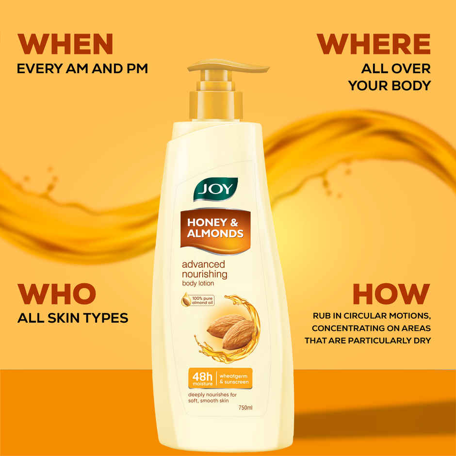 Joy Honey & Almonds Advanced Nourishing Body Lotion