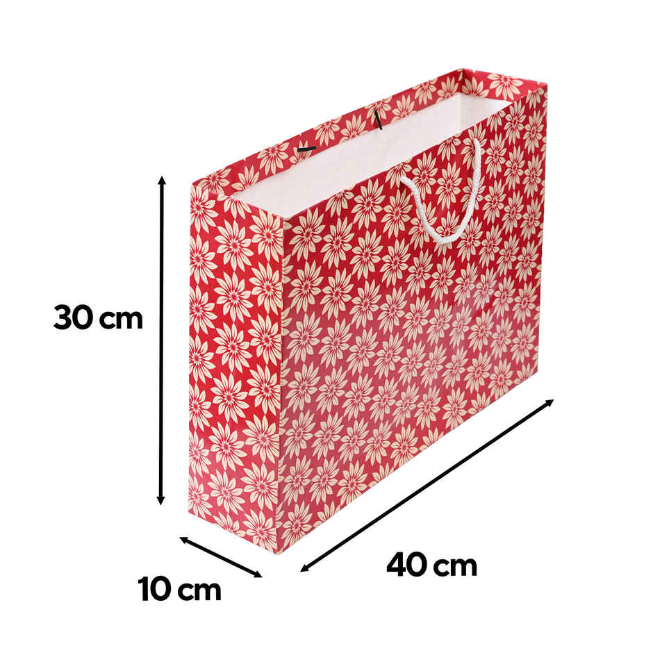 Red Gift Bag | Mad Over Print