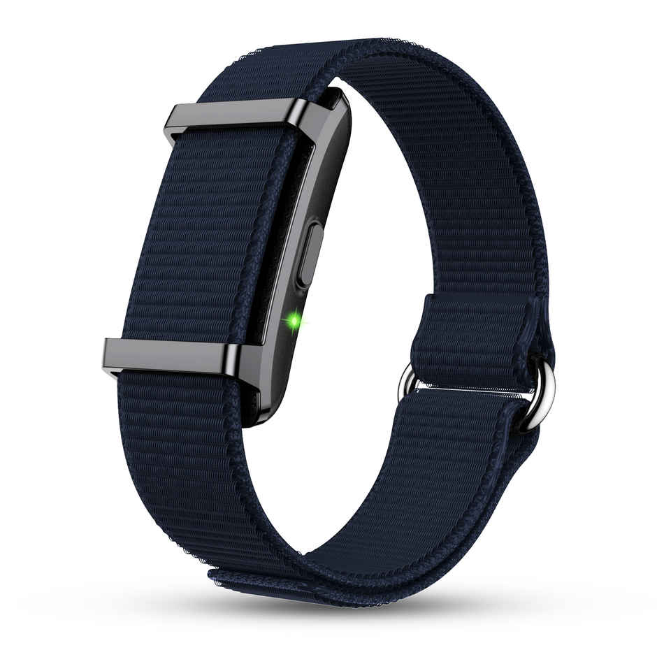 Pebble Pebble Qore 2 Smart Band with HR, SpO2, HRV, Temp, Sleep, Calls, 5ATM, Sports Modes