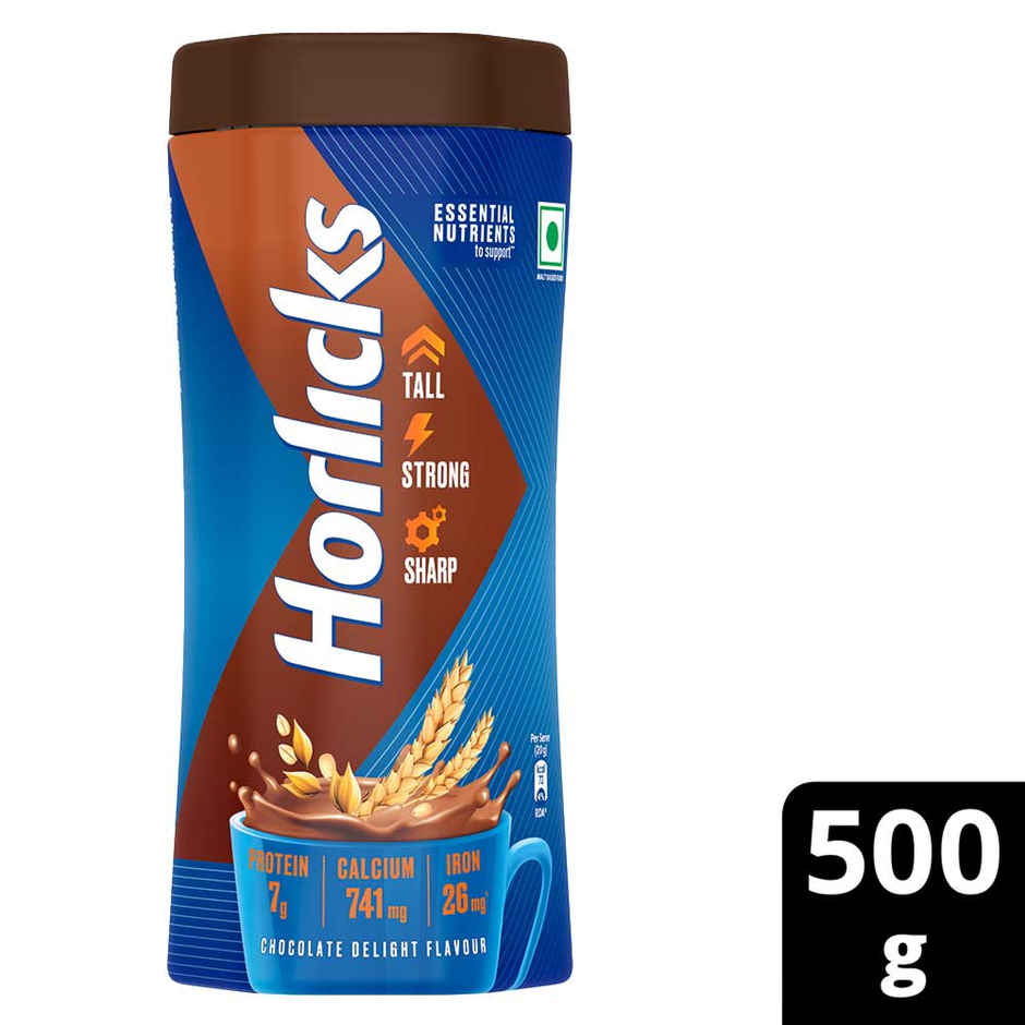 Horlicks Chocolate Nutrition Drink, Refill