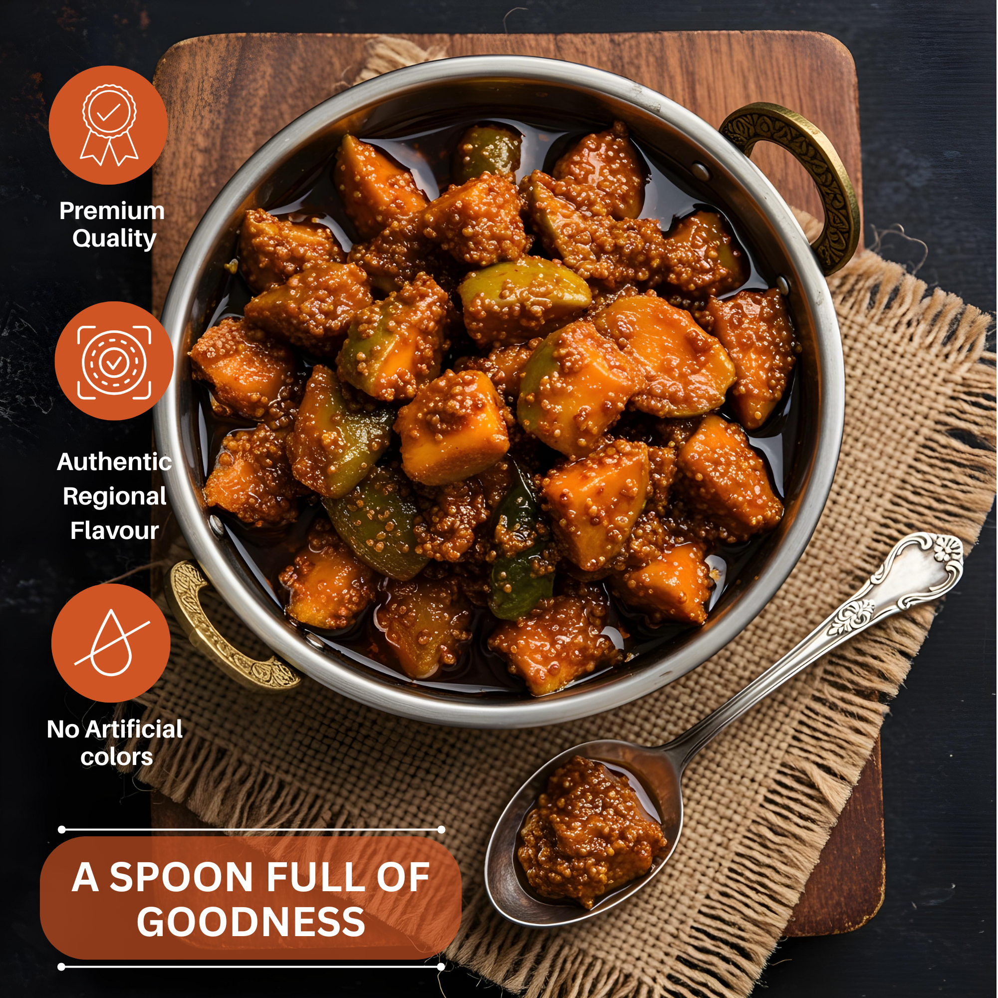 Nilon's Simply South Mango Pickle