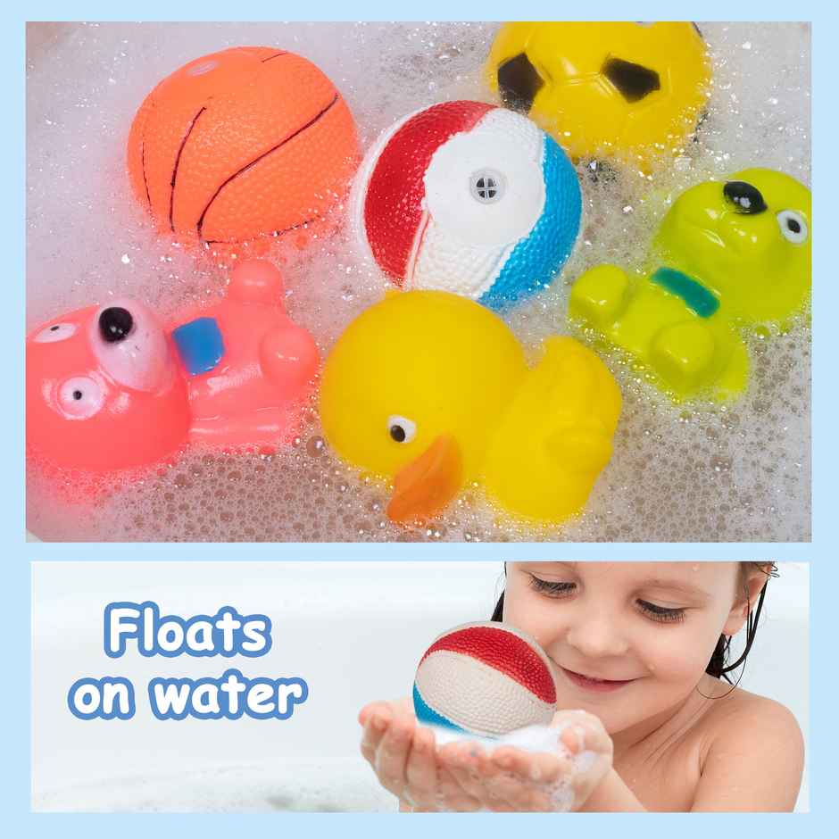 Ratna's Squeezy Animal/ Ball Combo 6Pcs | Assorted