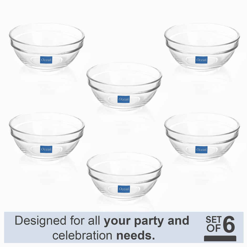 Ocean Stack Glass Bowl (4 inch)