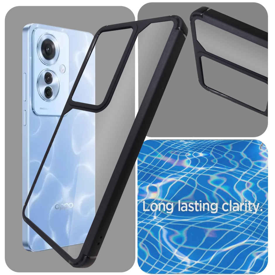 Artistque Case for Oppo F25 Pro 5 TPU Back Cover - Transparent Shockproof