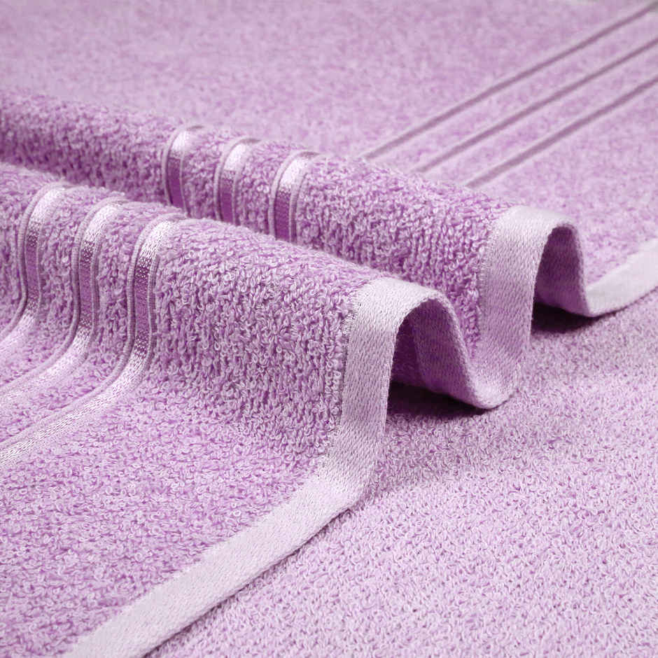 Home Elegance by myTrident Comfort Living Cotton Bath Towel | 70cm x 140cm | 400 GSM | Violet Sky