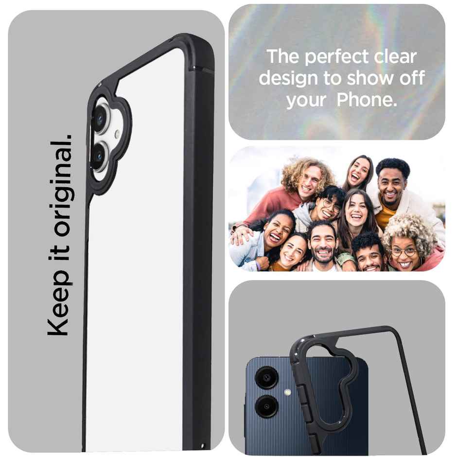 Artistque Case for Samsung Galaxy A06 TPU Back Cover - Transparent Shockproof