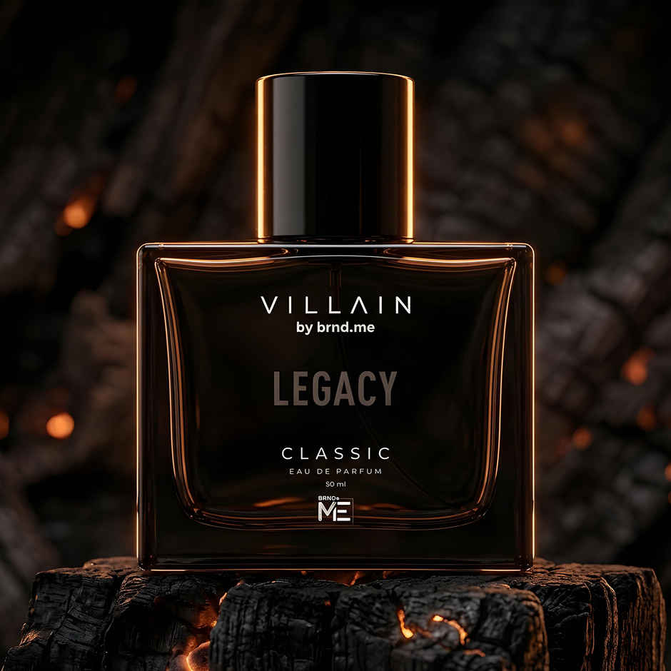 VILLAIN Legacy Classic Perfume for Men | Woody Floral EDP | Long Lasting
