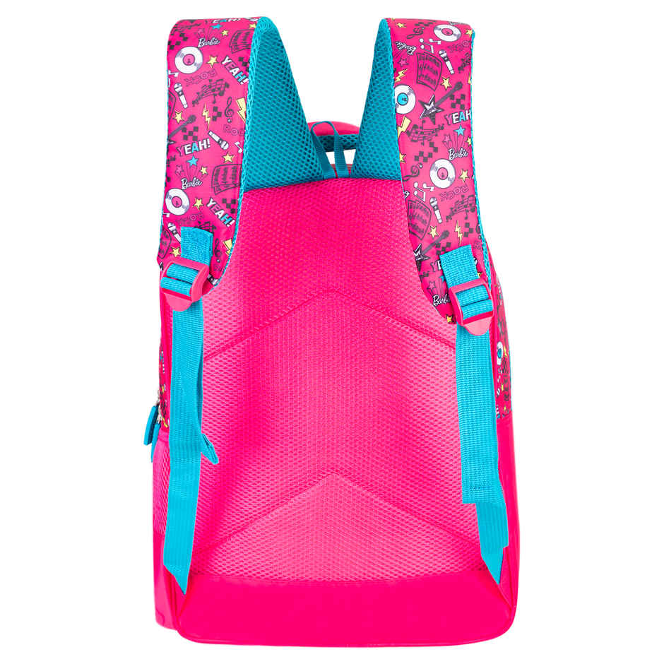 Striders Barbie School Bag for Girls Red Color 14 Inch Kids Backpack for School & Travel