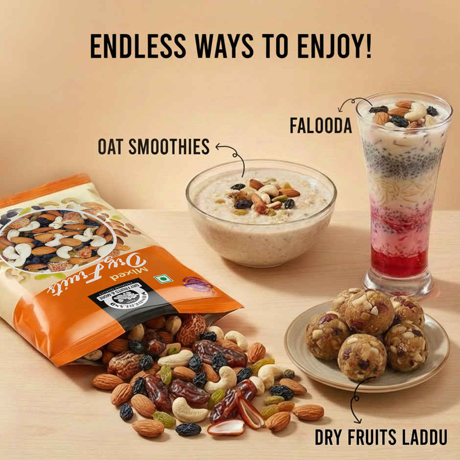 Wonderland Foods Vrat Punchmeva Dry Fruit Mix