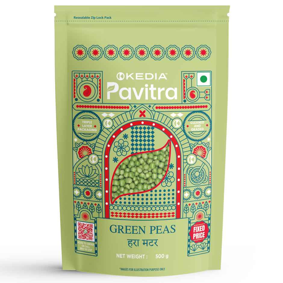 Kedia Pavitra Green Dried Peas | Hara Matar