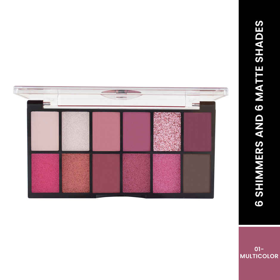 MARS Cosmetics 12 Shades Dance of Joy Eye Shadow Palette (01)