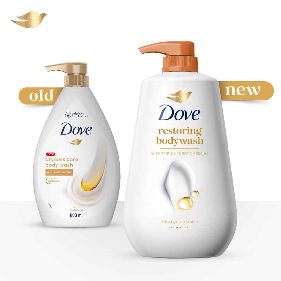 Dove Restoring Bodywash with Triple Hydration Serum