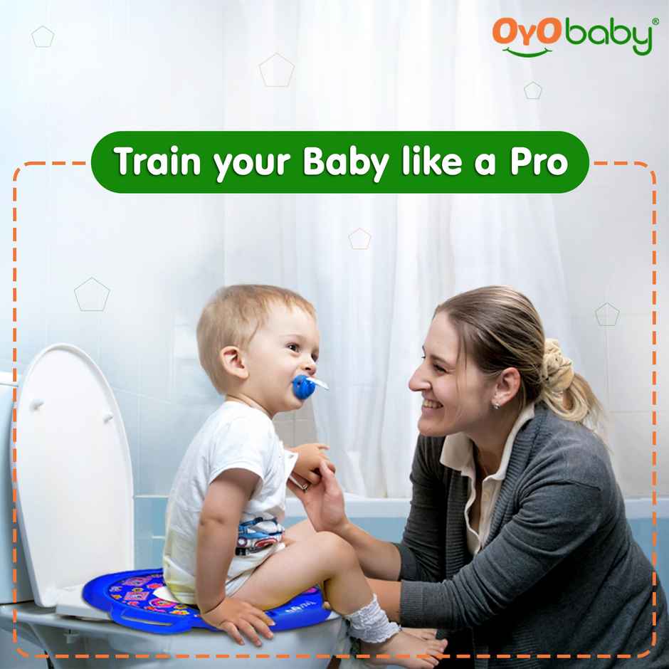 Oyo Baby Potty Seat For Potty Training Of Babies, Kids & Toddlers - Blue